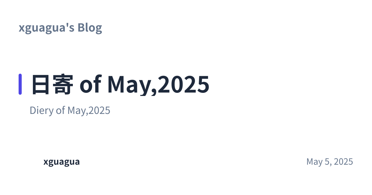 Share preview for 日寄 of May,2025